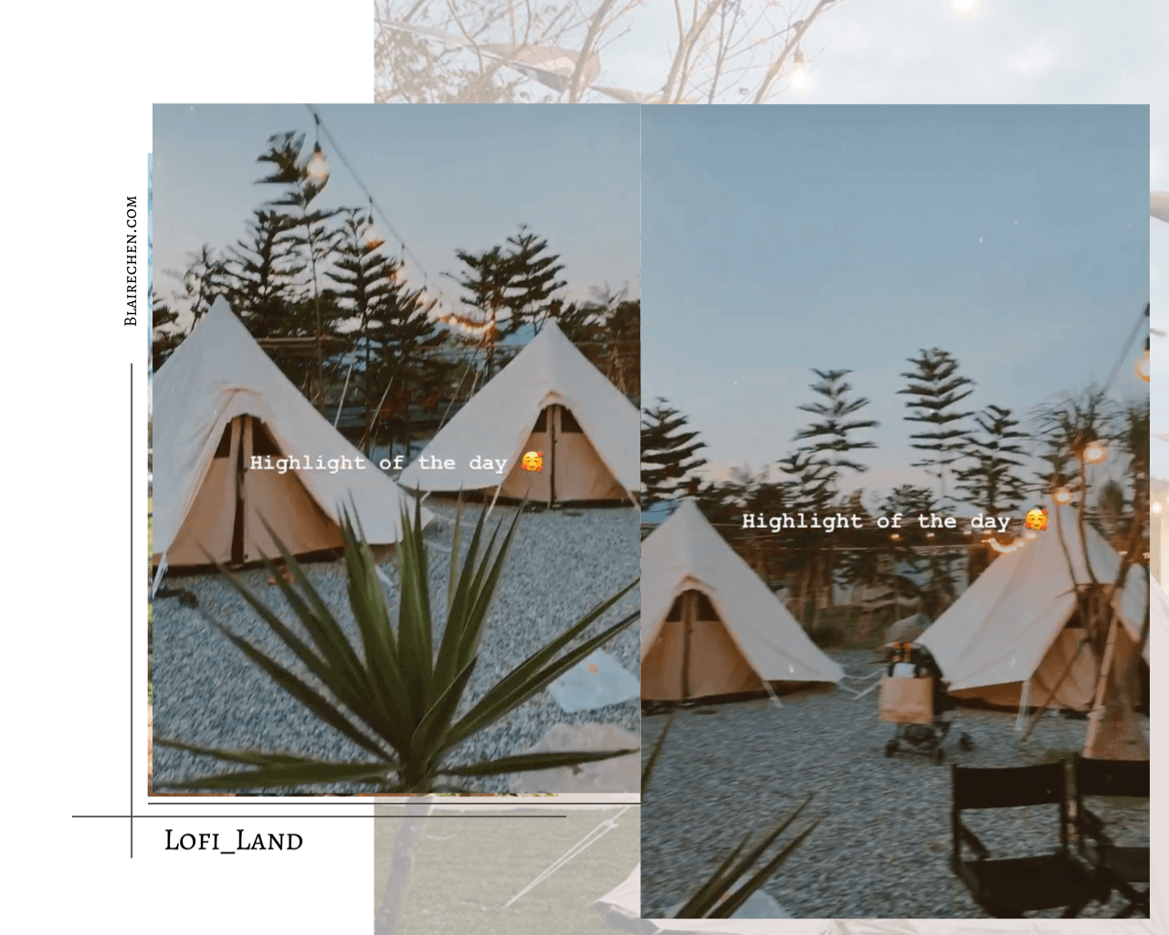 【Camping in LOFI_LAND】｜森林系自然圈農場，戶外露營提案，出發兩天一夜小旅行！